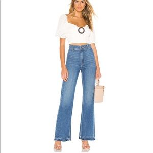 FREE PEOPLE Mindy Rigid Flare Jeans